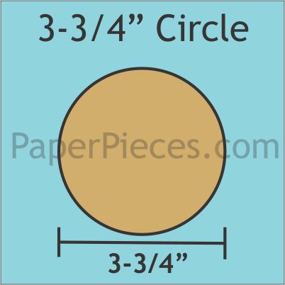 3-3/4" Circles
