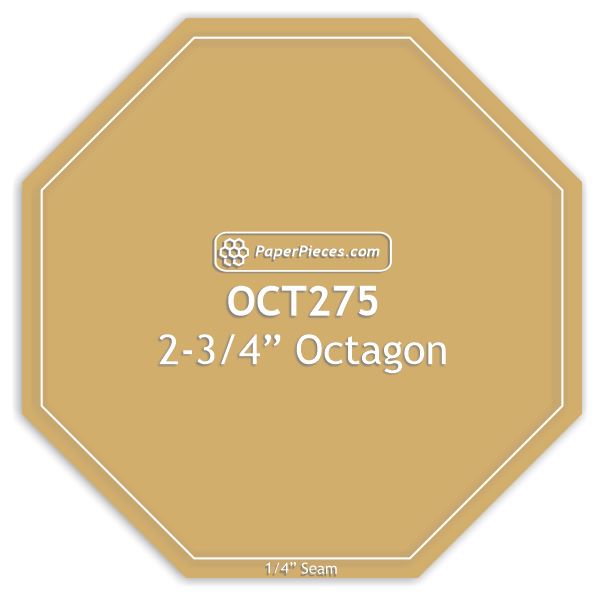 2-3/4" Octagon