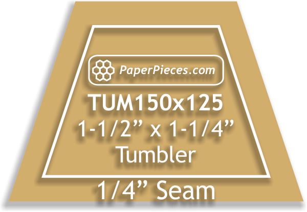 1-1/2" x 1-1/4" Tumblers