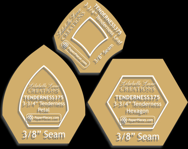 3-3/4" Tenderness Flower by Sharon Burgess