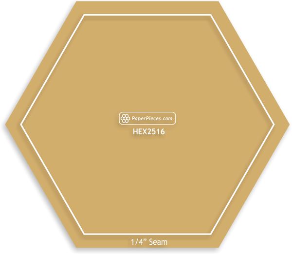 2-5/16" Hexagons