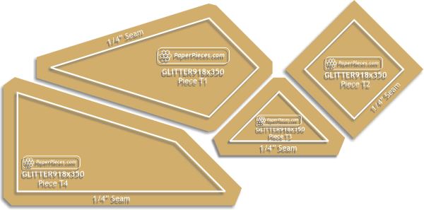 Glitter Block by Jen Kingwell