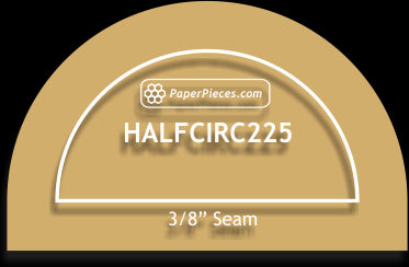 2-1/4" Half Circles