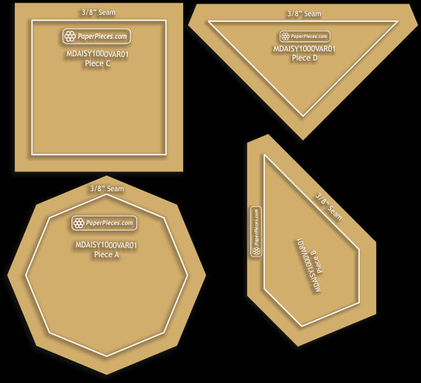 10" Missouri Daisy Variation 01