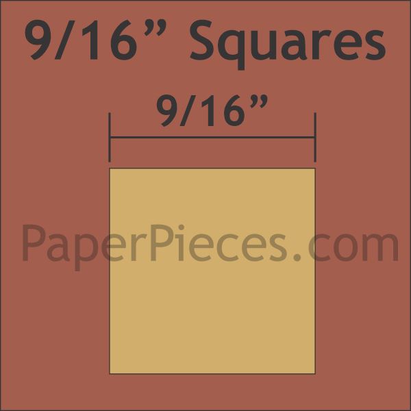 9/16" Square