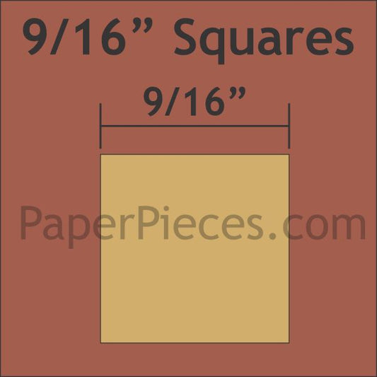 9/16" Square