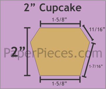 2" Cupcake