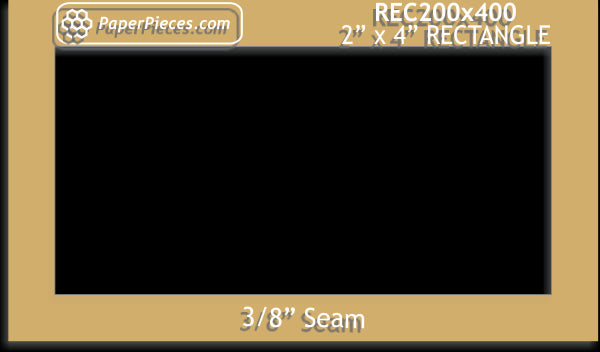 2" x 4" Rectangles