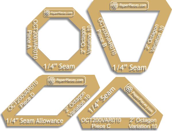 2" Octagon Variation 10