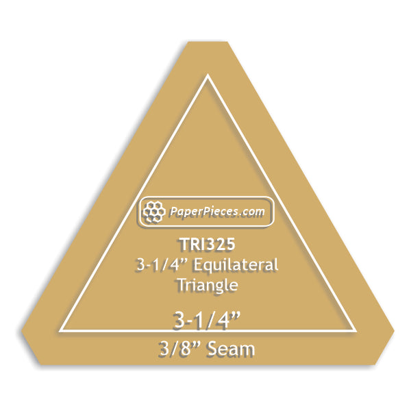 3-1/4" Equilateral Triangle