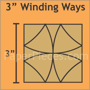 3" Winding Ways