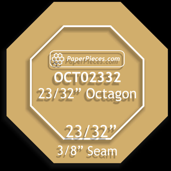 23/32" Octagon