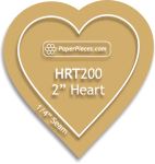 2" Hearts