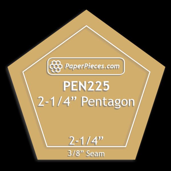 2-1/4" Pentagon