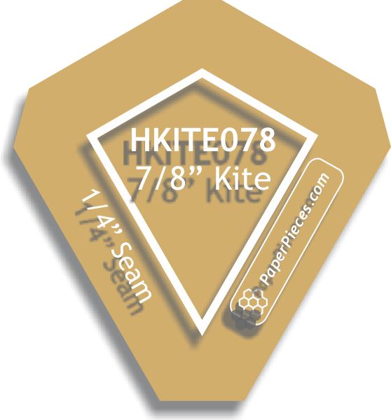 7/8" Hexagon Kite