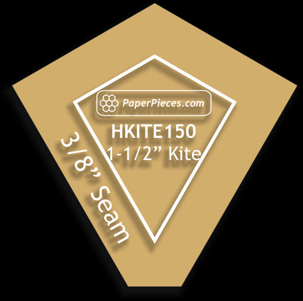 1-1/2" Hexagon Kites
