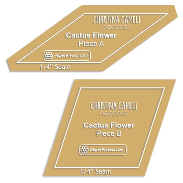 Cactus Flower Table Topper by Christina Cameli