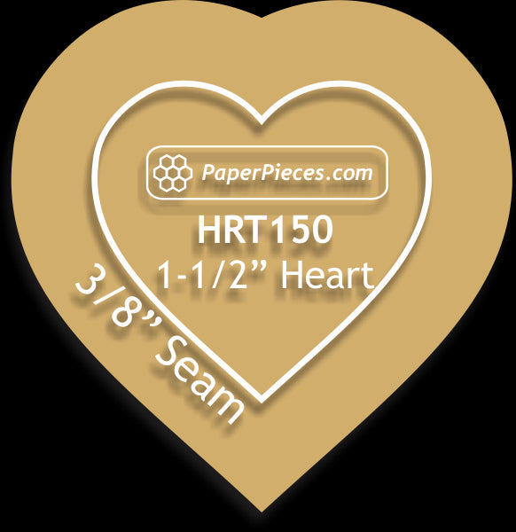 1-1/2" Hearts