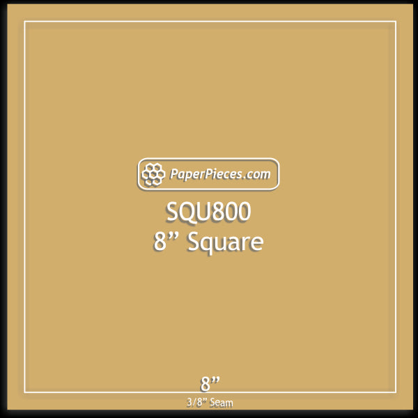 8" Squares