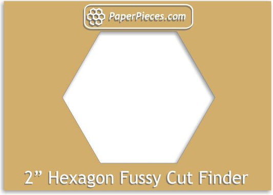 2" Hexagon Fussy Cut Finder