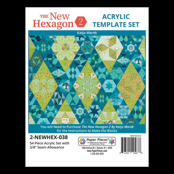 The New Hexagon 2: Paper Pieces & Templates