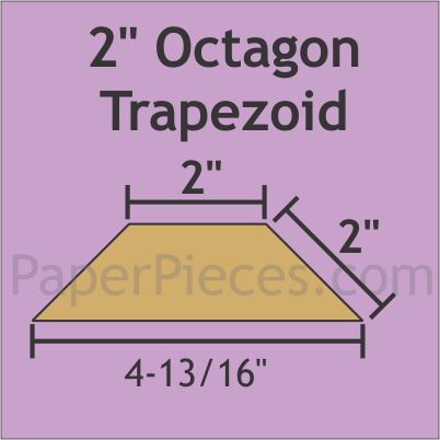 2" Octagon Trapezoids