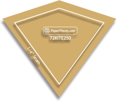 2-1/2" 72 Degree Kites