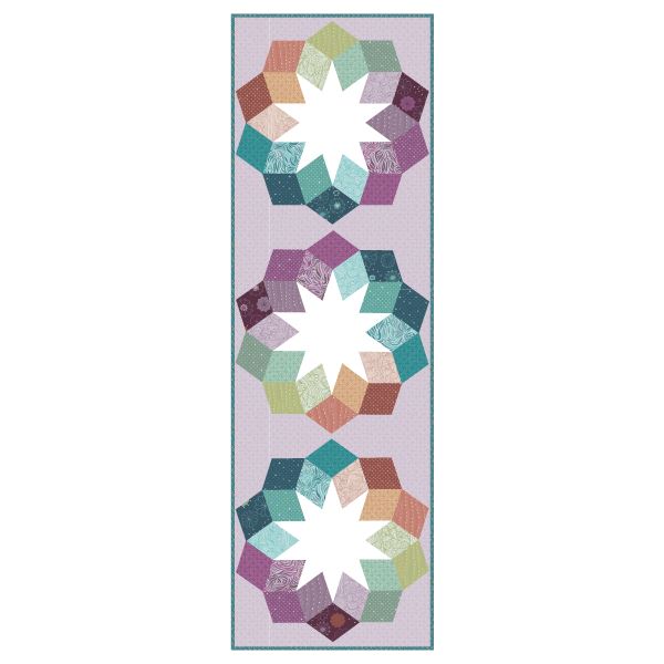 Cactus Flower Table Topper by Christina Cameli
