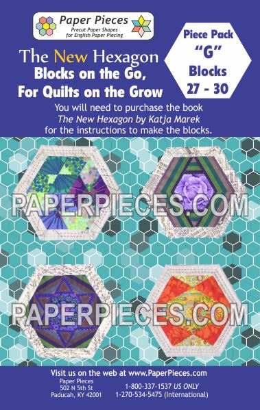 Go Grow, Blocks on the Go, for Quilts on the Grow Piece Packs + Acrylic Templates