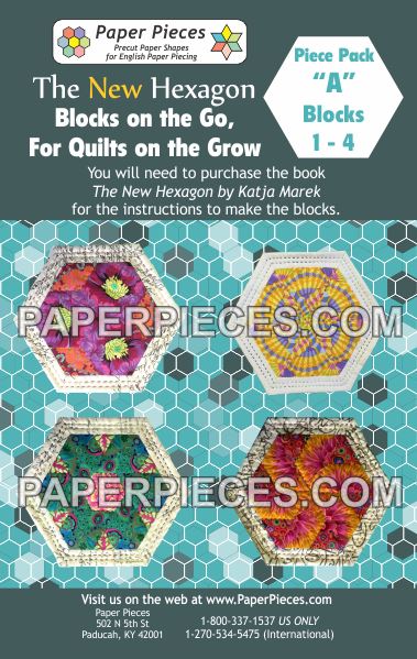 Go Grow, Blocks on the Go, for Quilts on the Grow Piece Packs + Acrylic Templates