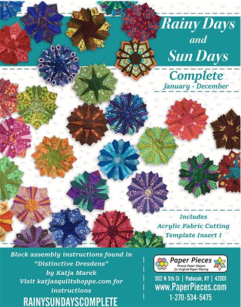 Rainy Days & Sunday's Quilt Along by Katja Marek