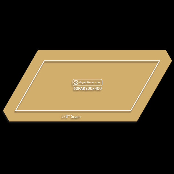 2" x 4" 60 Degree Parallelograms