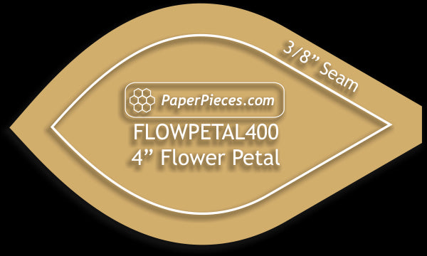 4" Flowers Petal