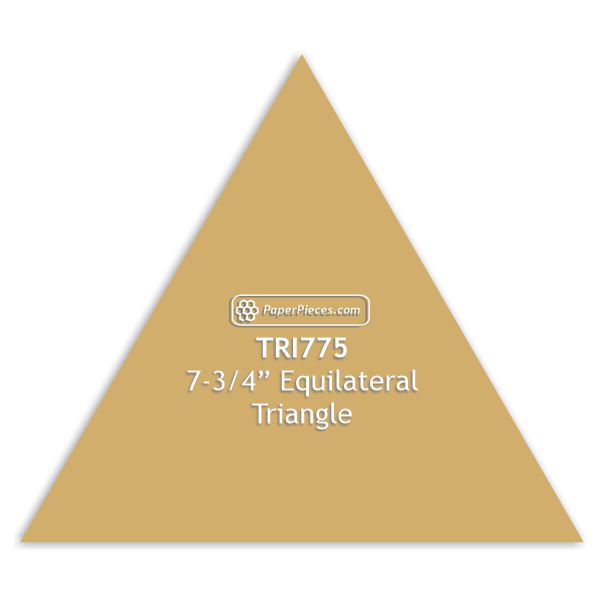 7-3/4" Equilateral Triangle