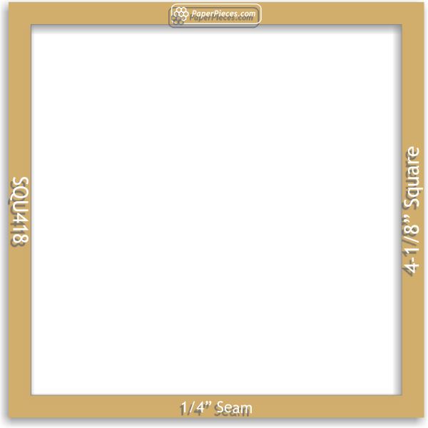 4-1/8" Squares