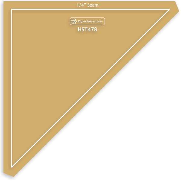 4-7/8" Half Square Triangles