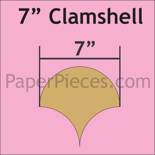 7" Clamshell