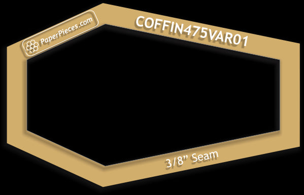 4-3/4" Coffin Variation 01