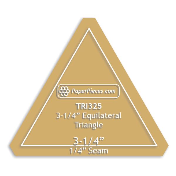 3-1/4" Equilateral Triangle