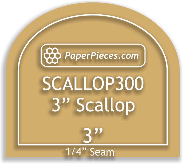 3" Scallop