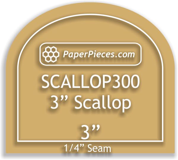 3" Scallop