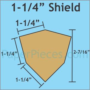 1-1/4" Shields