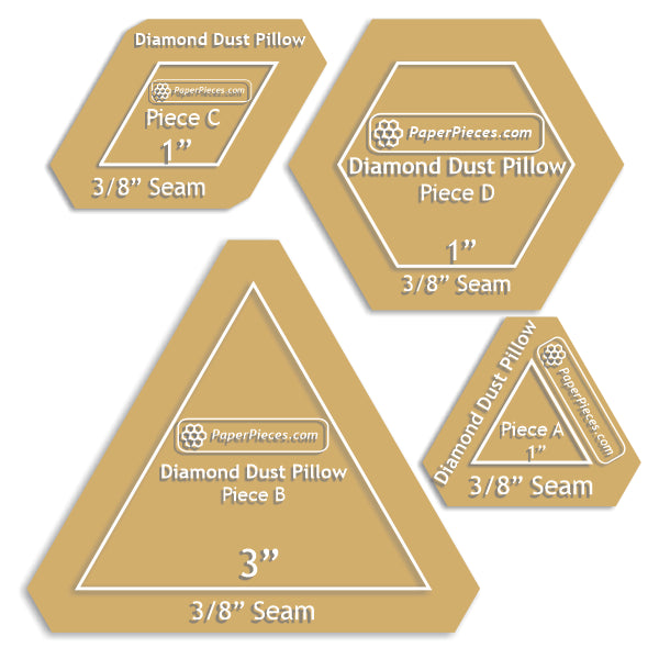 Diamond Dust Pillow by Paper Pieces