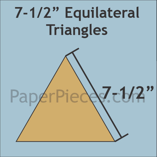 7-1/2" Equilateral Triangle