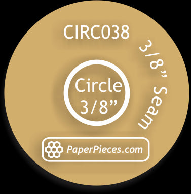 3/8" Circles