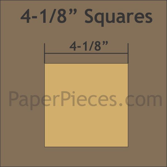 4-1/8" Squares