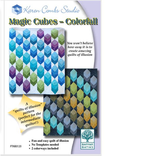 Magic Cubes - Colorfall by Karen Combs