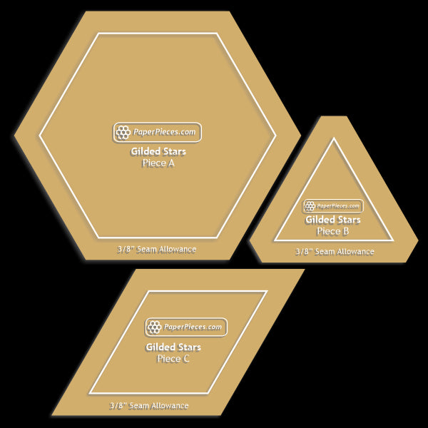Gilded Stars by Paper Pieces®