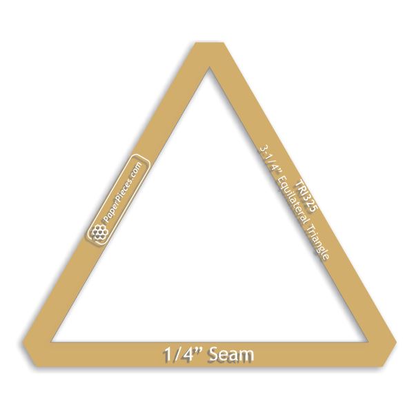 3-1/4" Equilateral Triangle