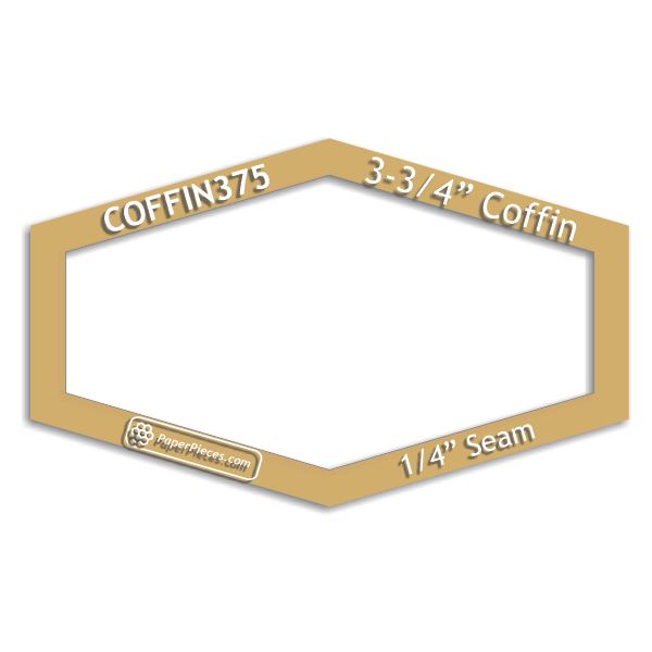 3-3/4" Coffin